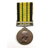 ERII Africa General Service Medal with Kenya Clasp to 22904976 Fus. RG Clark, RIRF.