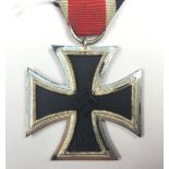 WW2 Third Reich Eisernes Kreuz 2. Klasse. Iron Cross 2nd class 1939. No makers marks to ring.
