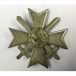 WW2 Third Reich Kriegsverdienstkreuz 1. klasse mit Schwertern.