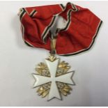 WW2 Third Reich Verdienstkreuz I. Stufe des Ordens vom Deutchen Adler. German Eagle Order 1st class.