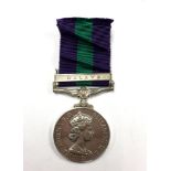 ERII General Service Medal with Malaya Clasp to 23146478 Cfn MDB Jonas, R.E.M.E.