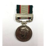 India General Service Medal with North West Frontier 1937-39 Clasp to 14177 Sep.