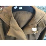 WW2 Royal Navy issue Duffle Coat. Heavy woolen construction.