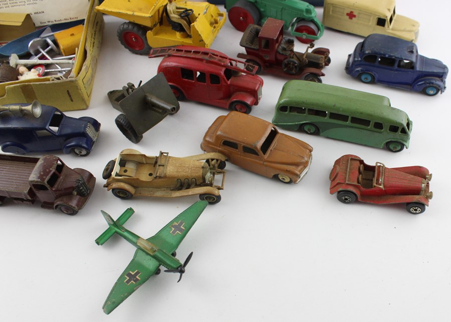 A collection of various Dinky toys including boxed No 771 International Road signs, Boxed Coles - Image 2 of 3