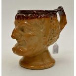 A late 18th Century / early 19th Century tankard, Bacchus, stone ware,