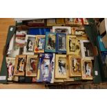Collection of diecast model vehicles including Lledo Days Gone (one box)