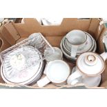 Derby stoneware, dinner service, coffee set including coffee pot, soup bowls,