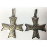 Reproduction WW2 Third Reich Kriegsverdienstkreuz Knights Cross of the War Merit Cross without
