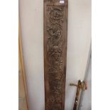 A Flemish 18/19th Century carved board/screen,