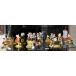 Collection of 15 Rupert Bear figures,