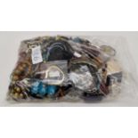 Bag of costume jewellery