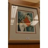 Michel Boulet, limited edition signed print, Le Desir 18/650,