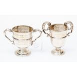 Two early 20th Century silver trophies, Birmingham and Chester, 11.