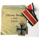 Reproduction WW2 Third Reich Eisernes Kreuz 2. Klasse. Iron Cross 2nd class.