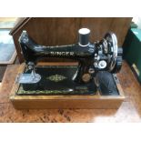 Singer sewing machine,