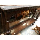 An early 20th Century carved and stained,