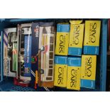 Quantity of assorted diecast vehicles including Century of Cars by Corgi and Solido (3 trays)