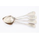 A silver Newcastle teaspoon,