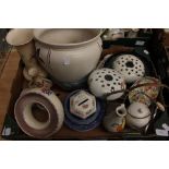 Collection of mid 20th Century pottery, pots,