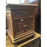 Small Chinese carved cabinet