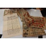 William IV and early Victorian embroidered samplers, by Rachel and Hannah Buxton, dated,