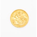 A half sovereign gold coin 1914