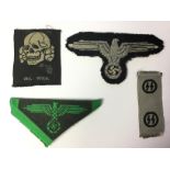 Reproduction WW2 Third Reich Waffen SS insignia.