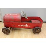 Triang Duke pedal car A/F