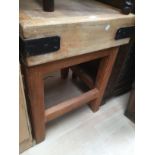 Butchers block x 2 plus basket and cleaning brush