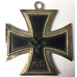 Reproduction WW2 Third Reich Ritterkreuz. Knights Cross of the Iron Cross. Three part construction.