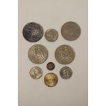 USA & Canada coins,