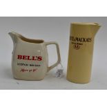 Pub interest: Whyte & Mackays and Bell Whisky water jugs