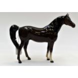 A Beswick large bay horse