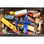 Large quantity of assorted diecast vehicles including Dinky,