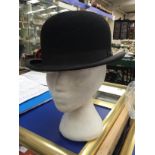 1950's bowler hat by Austin Reed