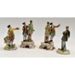 Four 20th Century Italian figures