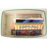 Green box of mostly Millenium stamps/packs,