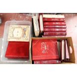 Royal Wedding Mint Stamps in albums, mint GB Stamps, twenty two albums, three boxes.