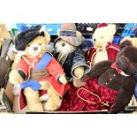 Collection of Hermann Bears including; Merlin, Queens 80th Birthday, Golden Jubilee,