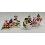 Royal Doulton Frosty Family collection, all boxed,