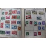 Two albums of stamps including world stamps