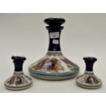 Wade; Royal Navy Nelson's Ship Ceramic Decanter,