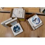Collection of Commer plates, 9 Royal Worcester Dambusters collection plates,