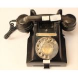 Bakelite telephone with drawer,