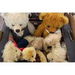 Designer bears including Robin Rive Churchill, Kauri,