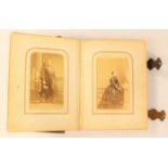 Album of cabinet cards / carte de visite, Victorian photographic portraits by Southwell, Browning,