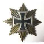 Reproduction WW2 Third Reich Stern zum Großkreuz des Eisernen Kreuzes.
