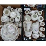 Large collection of Aynsley including bowls, vases,