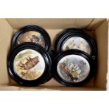 Pot lids (framed x 6)