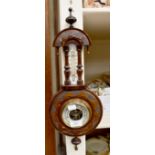 Early 20th Century Edwardian barometer wall hanging